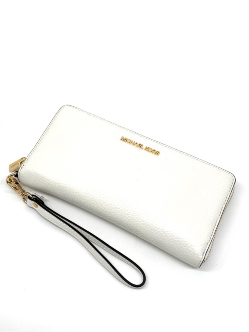 Michael Kors Large Continental Wallet Optic White - Picture 2 of 9